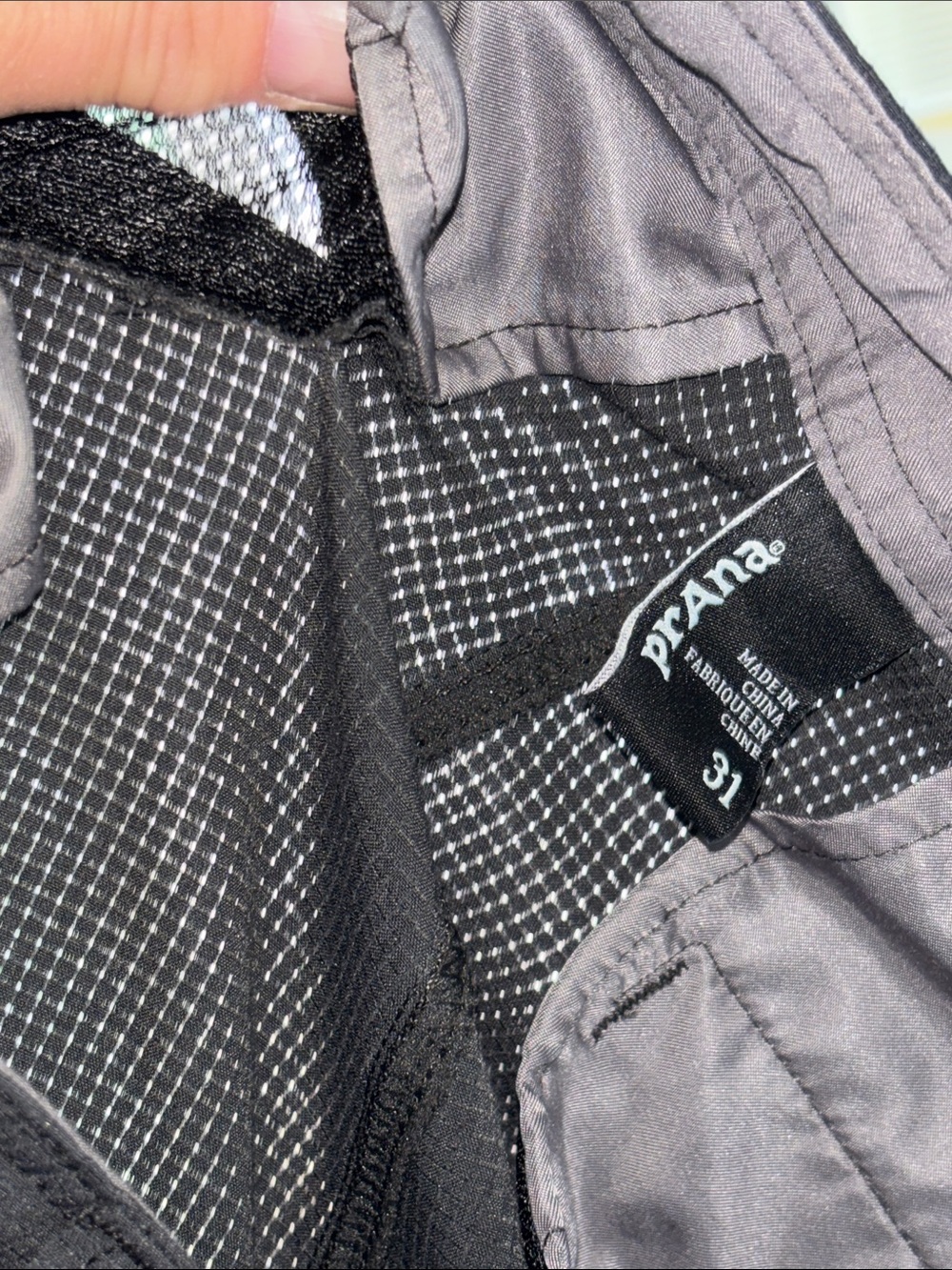 Prana stretch perforated/vented active jogger pants 31 - Picture 7 of 10
